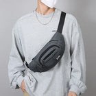 Riñonera Deportiva Grande Impermeable con Múltiples Compartimentos para Teléfono
