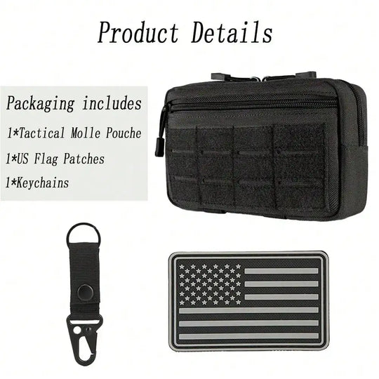 Riñonera de Cintura para Hombre - Bolso Bandolera Casual de Nylon