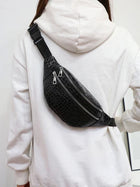 Riñonera Deportiva Impermeable con Estampado Cocodrilo - Color Surtido