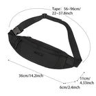 Riñonera Deportiva para Hombre - Ajustable y Ligera