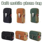 Riñonera Deportiva Multifuncional para Hombre - Bolsa de Cintura para Teléfono