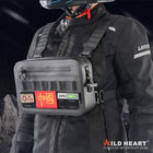 Riñonera Impermeable Táctica Portátil - Bolsa de Pecho Multifuncional para Exteriores