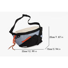 Riñonera Grande Unisex - Bolso Bandolera Deportivo y Casual de Gran Capacidad