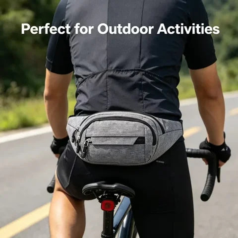 Riñonera Deportiva Impermeable de Nailon: Resistente y Multifuncional para Actividades al Aire Libre
