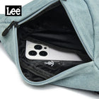 Riñonera Deportiva Impermeable LEE para Hombre y Mujer - Bolsa de Cintura Grande con Bolsillo para Móvil