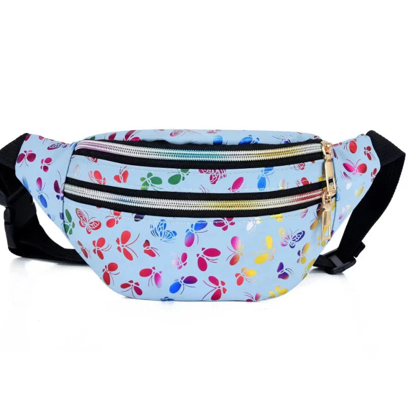 Riñonera Grande Unisex de Lona - Bolso Bandolera Casual Espacioso