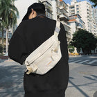 Riñonera Deportiva Unisex de Nailon: Estilo Urbano, Grande y Versátil