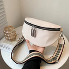 Riñonera Deportiva Elegante de Piel Sintética para Mujer - Suave y Versátil
