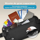 Riñonera Deportiva Impermeable con Protección RFID y Gran Capacidad