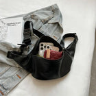 Riñonera Deportiva Unisex Negra - Bolso Bandolera Casual y Cómodo