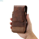 Riñonera Deportiva X7XC de Piel Sintética Resistente con Compartimentos para Tarjetas y Soporte Vertical para Teléfono