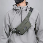 Riñonera Deportiva Hombre Impermeable Gran Capacidad Antirrobo