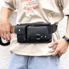Riñonera Deportiva Hombre - Bolso Pecho Viaje Cuero Grande
