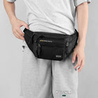 Riñonera Deportiva Impermeable de Nailon - Bolsa Multifuncional para Viajes y Senderismo