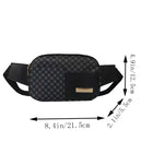 Riñonera de Cintura para Hombre - Bolso Bandolera Casual Moderno
