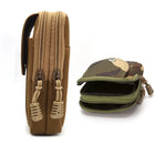Riñonera Deportiva Táctica Pequeña con Compartimento Acolchado para Running y Camping
