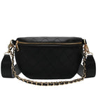Riñonera Deportiva de Cuero con Cadena - Bolsa Pechera Moderna