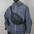 Riñonera Deportiva Hombre Impermeable - Mochila Pechera Moderna para Actividades al Aire Libre