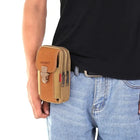 Riñonera Deportiva Multifuncional para Hombre - Bolsa de Cintura para Teléfono