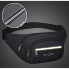 Riñonera Deportiva de Nylon para Mujer - Bolsa de Cadera para Moto, Viaje y Riding