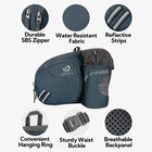 Riñonera Deportiva con Portabotellas para Hombre y Mujer