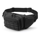 Riñonera Táctica para Hombre - Bolso de Cintura Deportivo con Compartimento para Pistola