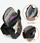 Riñonera Deportiva para Hombre: Bolsa de Cintura para Correr, Mini Mochila de Hombro 2024