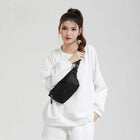 Riñonera de Viaje para Mujer de Nylon - Bolso Pecho Ligero y Deportivo