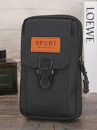Riñonera Deportiva para Hombre: Bolsa Táctica Pequeña para Móvil
