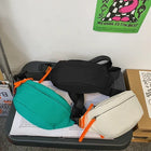 Riñonera Deportiva Unisex - Bolsa de Cintura Estilo Hip-Hop, Nylon Resistente y Espaciosa