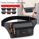 Riñonera Deportiva Antirrobo para Móvil - Bolsa de Pecho Ajustable para Correr y Fitness