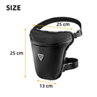 Riñonera Deportiva Impermeable para Hombre - Color Negro