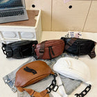 Riñonera Deportiva de Cuero para Mujer - Bolso Bandolera Elegante y Funcional