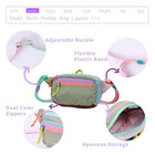 Riñonera Deportiva EcoSloth - Bolsa Cintura Unisex para Viaje y Portátil