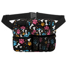 Riñonera de Enfermera para Mujer con Estampado de Patas de Perro - Bolsa Médica Personalizada para Estetoscopios, Vendas y Tijeras