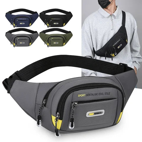 Riñonera Deportiva Impermeable de Gran Capacidad para Móvil