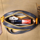 Riñonera de Cuero Vintage para Hombre - Bolso de Piel de Vestir Elegante