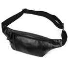 Riñonera de Cuero para Hombre - Bolso de Piel de Vestir Mini y Elegante