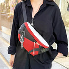 Riñonera Deportiva de Nylon para Mujer - Bolsa de Cintura Multifuncional