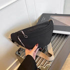 Riñonera Deportiva Grande de Luna - Bolsa de Cintura Multifuncional con Correa Ajustable