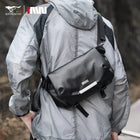 Riñonera Hombre Premium - Bolso Bandolera Casual Mini de Cuero Sintético