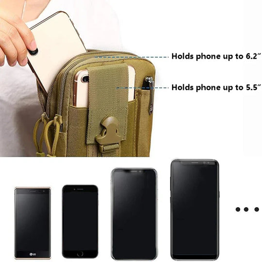 Riñonera de Cintura para Hombre - Bolso Bandolera Casual y Moderno