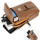 Riñonera Deportiva Impermeable Multibolsillos - Bolsa de Cintura para Hombre
