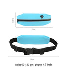 Riñonera Deportiva Impermeable para Correr - Negro y Gris