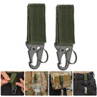 Riñonera Táctica de Nylon con Clip Metálico y Llavero – Riñonera Deportiva para Senderismo y Caza