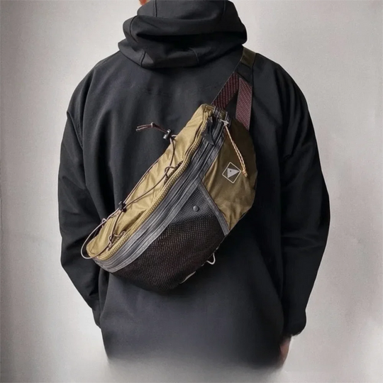 Riñonera Running Grande y Multifuncional: Bolso Cruzado de Gran Capacidad para Deportes