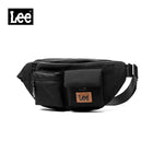 Riñonera Deportiva Original LEE - Negra, Impermeable, Unisex, Estilo Coreano