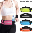 Riñonera Deportiva ISKYBOB Negra para Correr - Portátil y Cómoda
