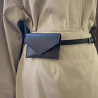 Riñonera Deportiva Mujer: Bolso Cintura Piel Sintética, Mini Clutch Ajustable