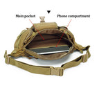 Riñonera Grande Táctica Militar Unisex - Máxima Capacidad y Estilo